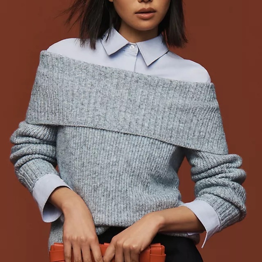 PILCRO off the shoulder sweater - Picture 3 of 8